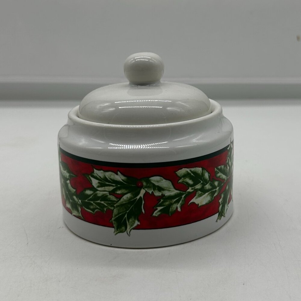 International Tableworks Christmas Celebration 1994 Bob Timberlake Sugar Bowl